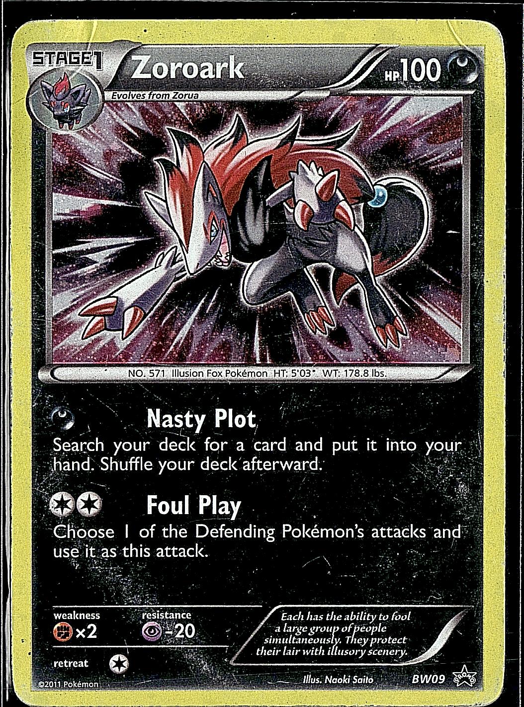 Black and White Promos #BW09 Zoroark