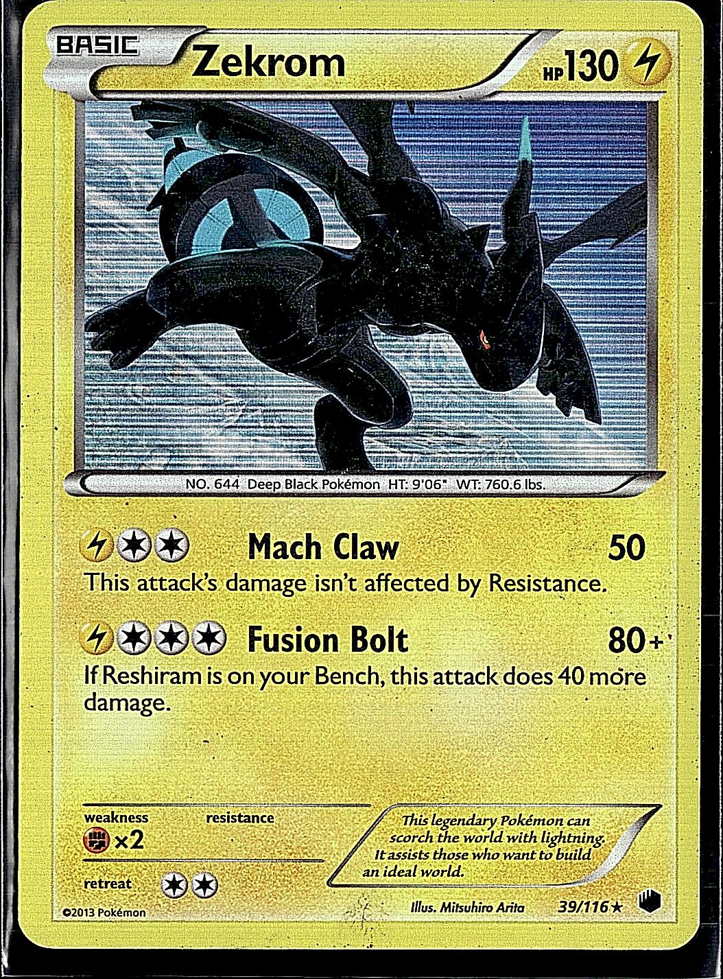 Plasma Freeze #39/116 Zekrom