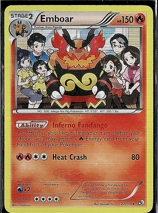 Legendary Treasures #27/113 Emboar