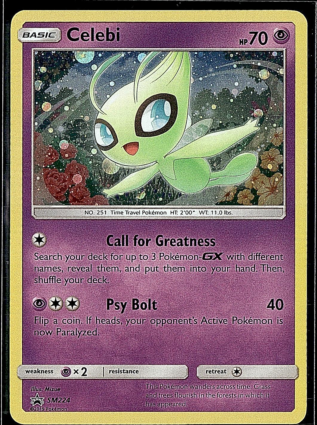 SM Promos #SM224 Celebi