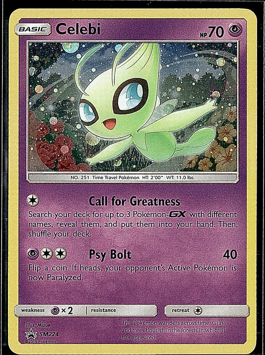 SM Promos #SM224 Celebi