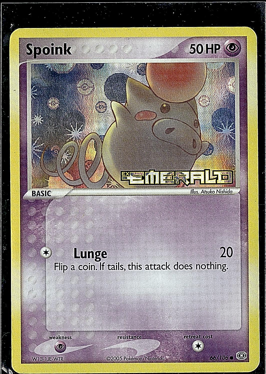 Emerald #66/106 Spoink