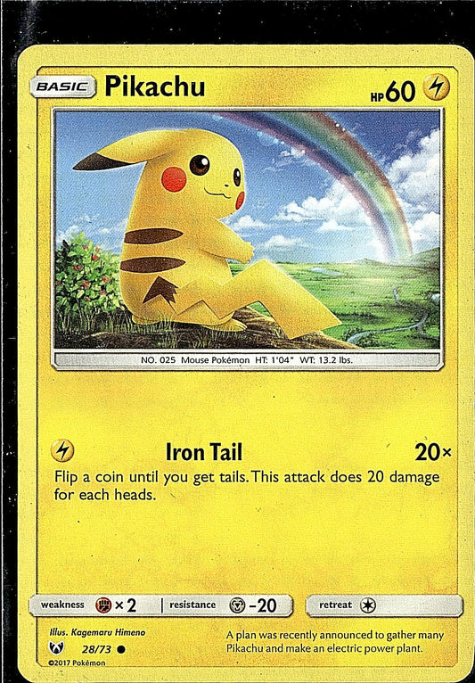 Shining Legends #28/73 Pikachu