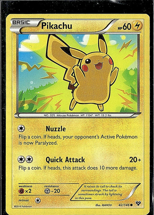 XY Base Set #42/146 Pikachu