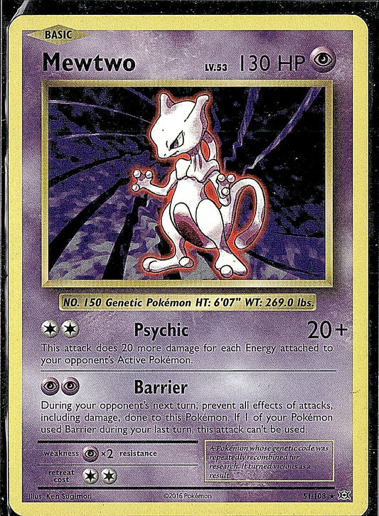 XY - Evolutions #51/108 Mewtwo