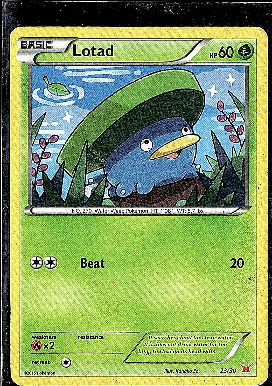 XY Trainer Kit: Latias & Latios #23/30 Lotad (#23)