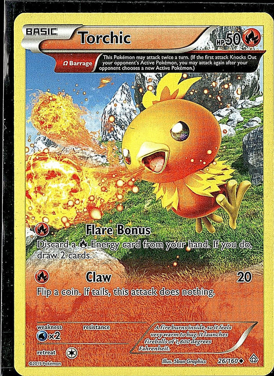 XY - Primal Clash #26/160 Torchic (Omega)