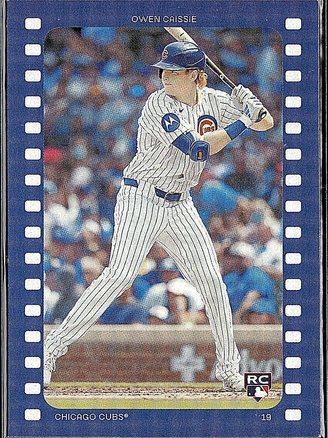 2026 Topps Heritage #RA-OC Owen Caissie Ready, and Action!