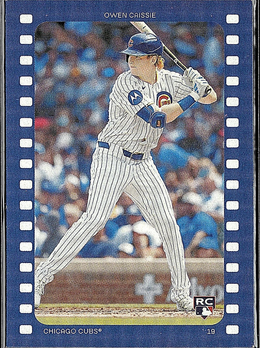 2026 Topps Heritage #RA-OC Owen Caissie Ready, and Action!