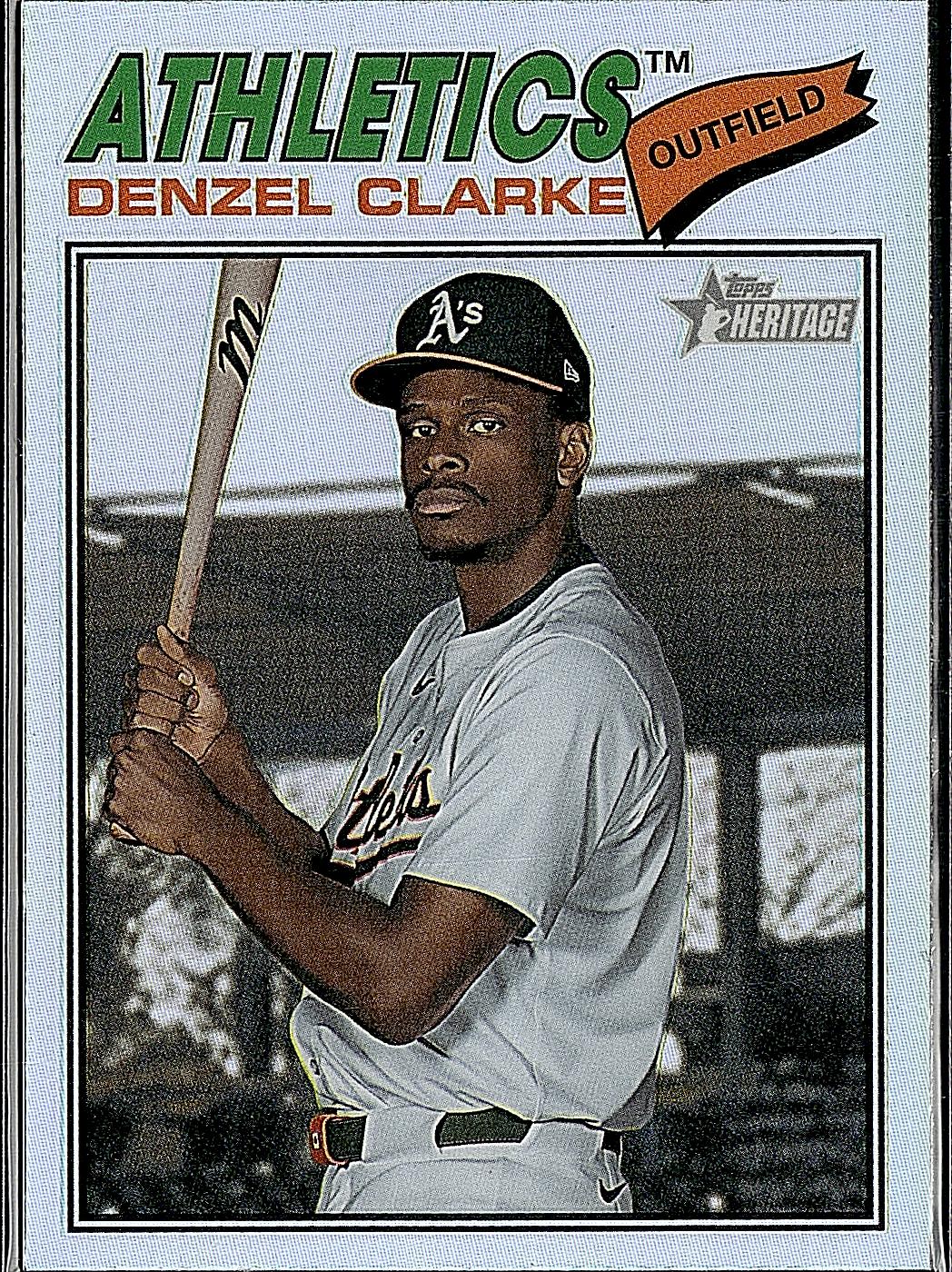 2026 Topps Heritage #324 Denzel Clarke Chrome