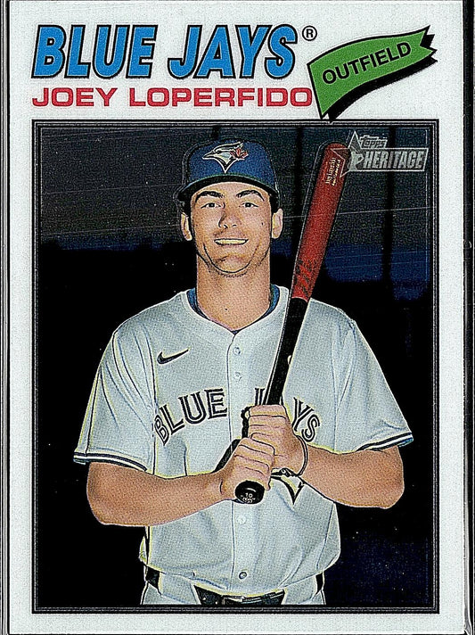2026 Topps Heritage #354 Joey Loperfido Chrome
