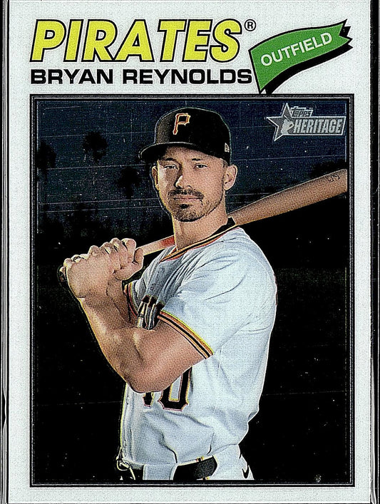 2026 Topps Heritage #173 Bryan Reynolds Chrome