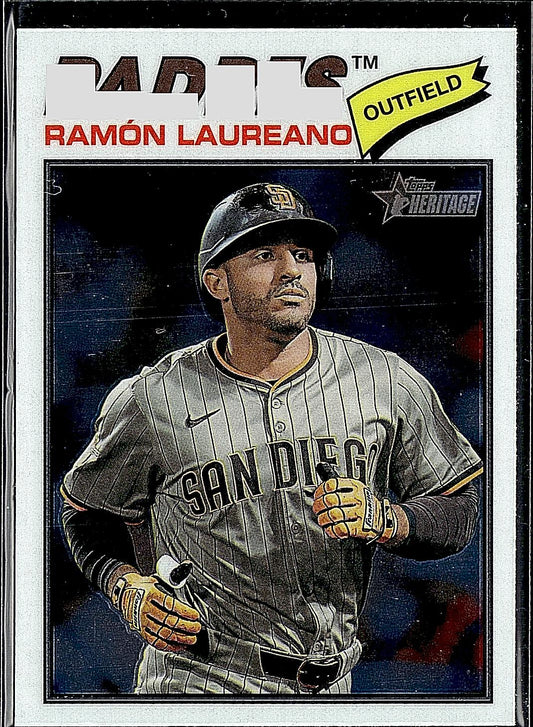 2026 Topps Heritage #89 Ramón Laureano Chrome