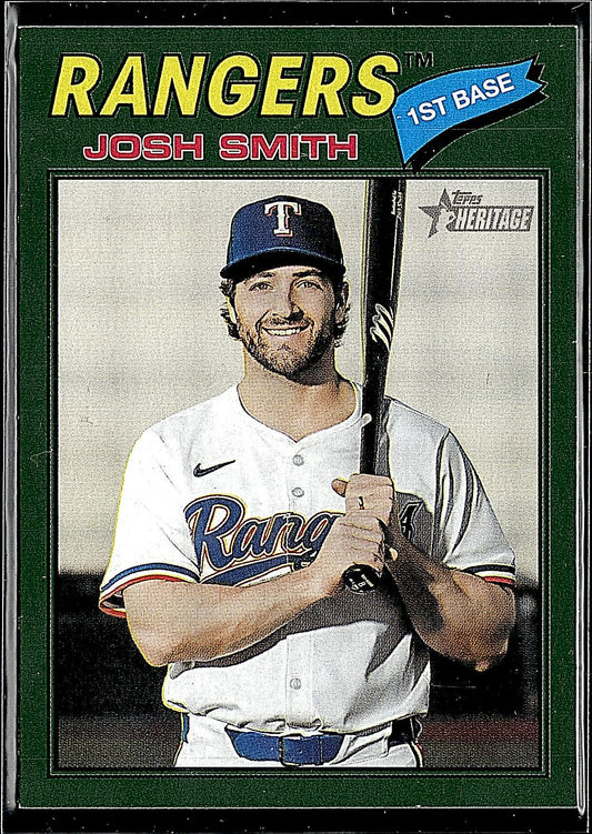 2026 Topps Heritage #301 Josh Smith Dark Green