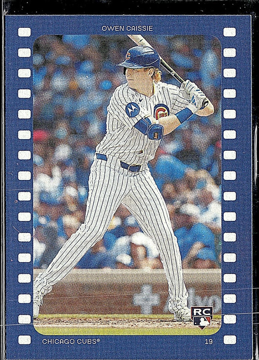 2026 Topps Heritage #RA-OC Owen Caissie Ready, and Action!