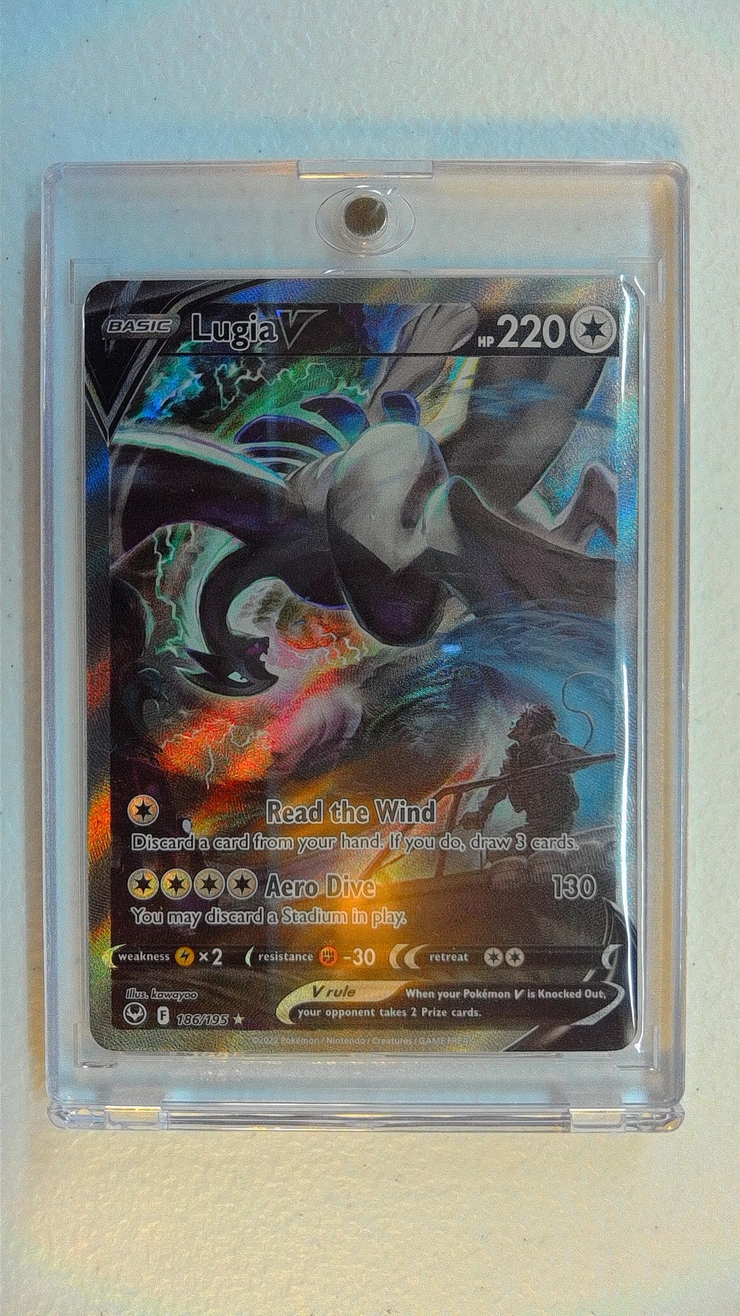 SWSH12: Silver Tempest #186/195 Lugia V (Alternate Full Art)