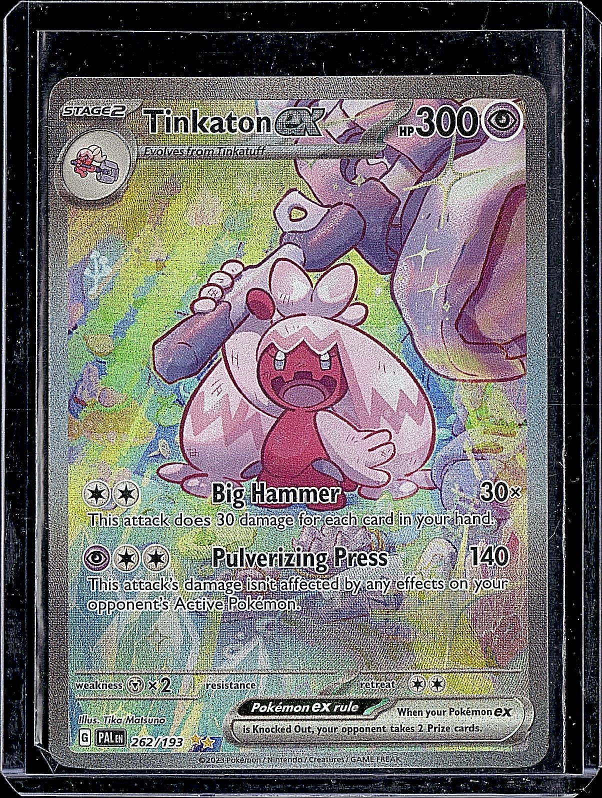 SV02: Paldea Evolved #262/193 Tinkaton ex