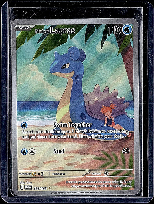 SV10: Destined Rivals #194/182 Misty's Lapras
