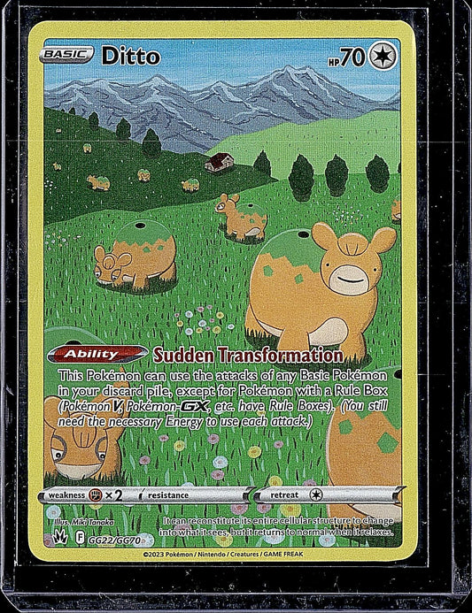 SWSH: Crown Zenith: Galarian Gallery #GG22/GG70 Ditto
