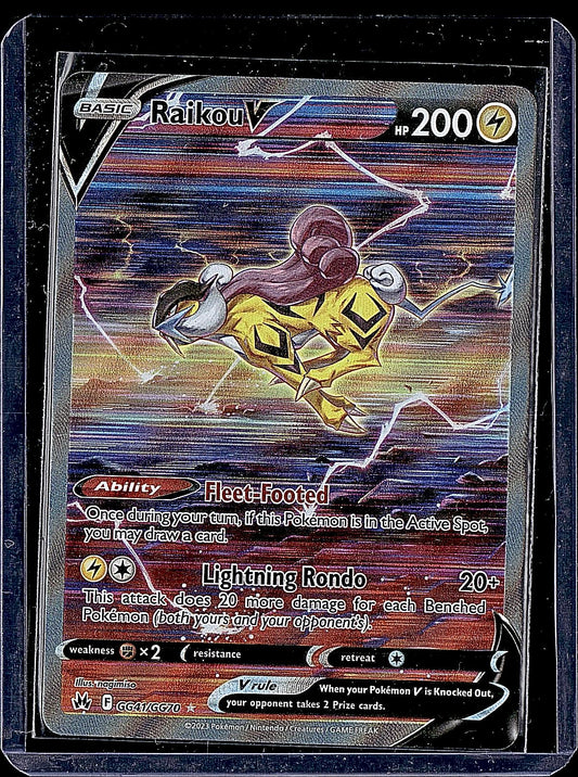 SWSH: Crown Zenith: Galarian Gallery #GG41/GG70 Raikou V