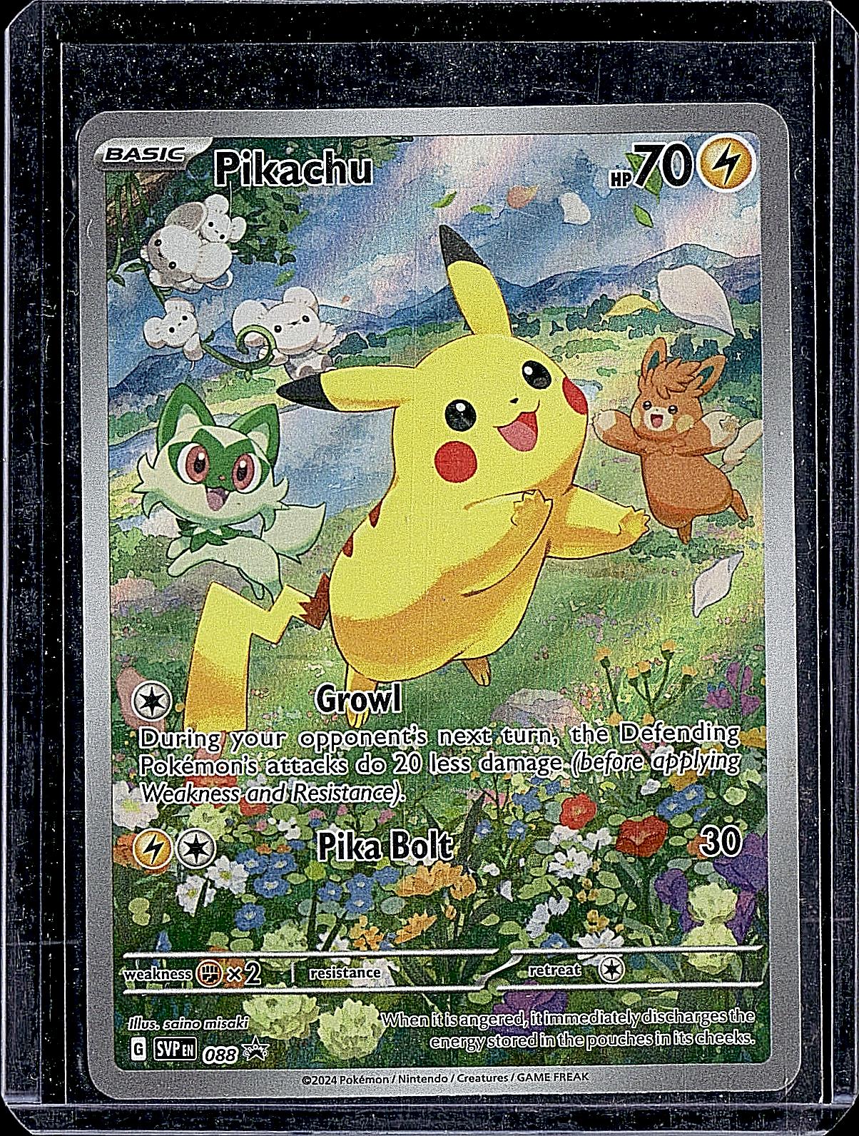 SV: Scarlet & Violet Promo Cards #088 Pikachu