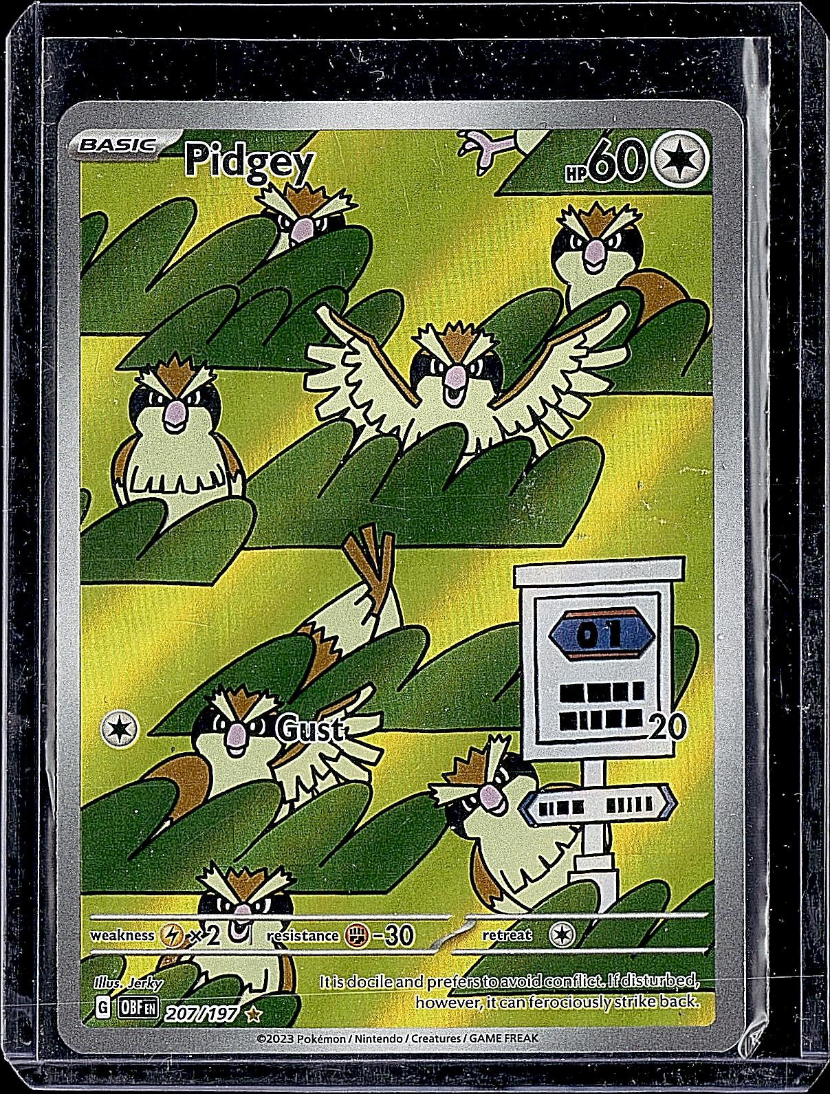 SV03: Obsidian Flames #207/197 Pidgey