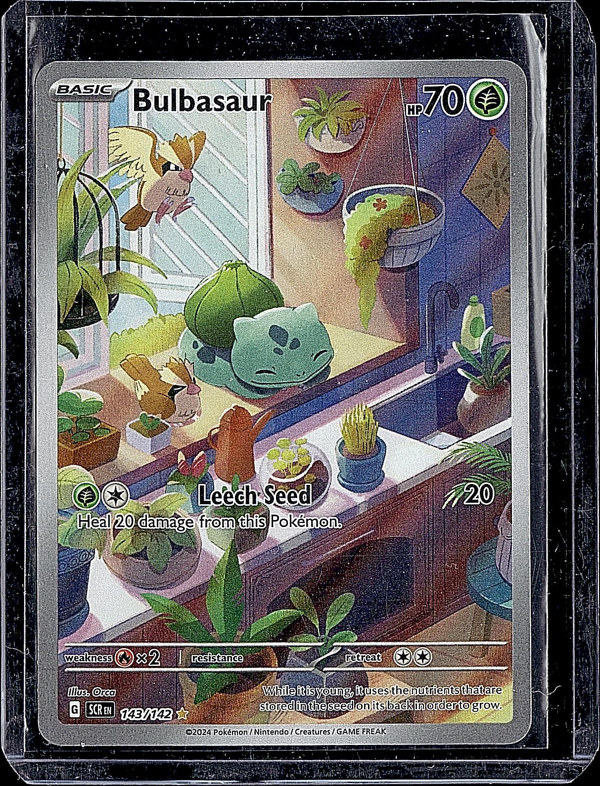 SV07: Stellar Crown #143/142 Bulbasaur