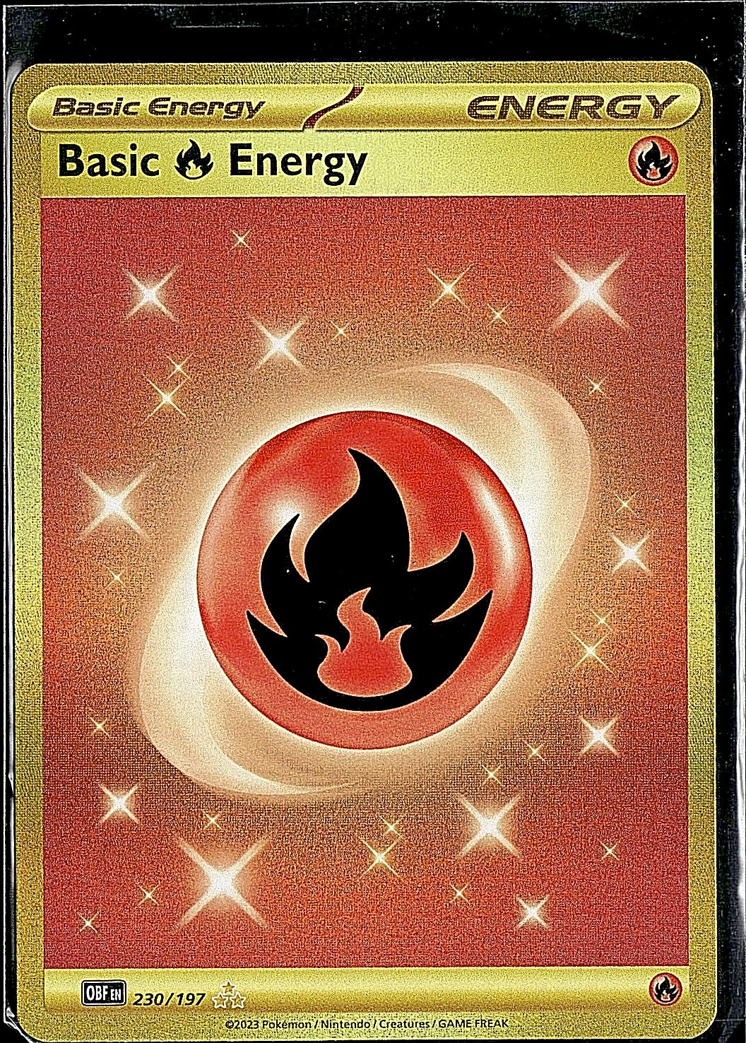 SWSH08: Fusion Strike #284/264 Fire Energy (Secret)