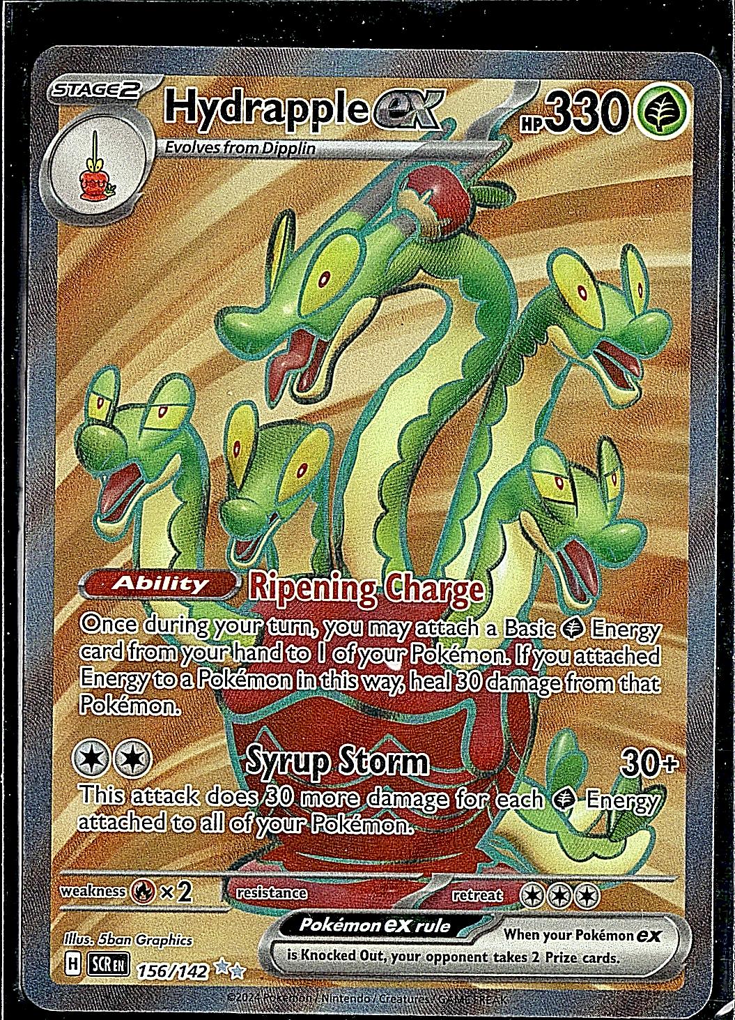 SV07: Stellar Crown #156/142 Hydrapple ex