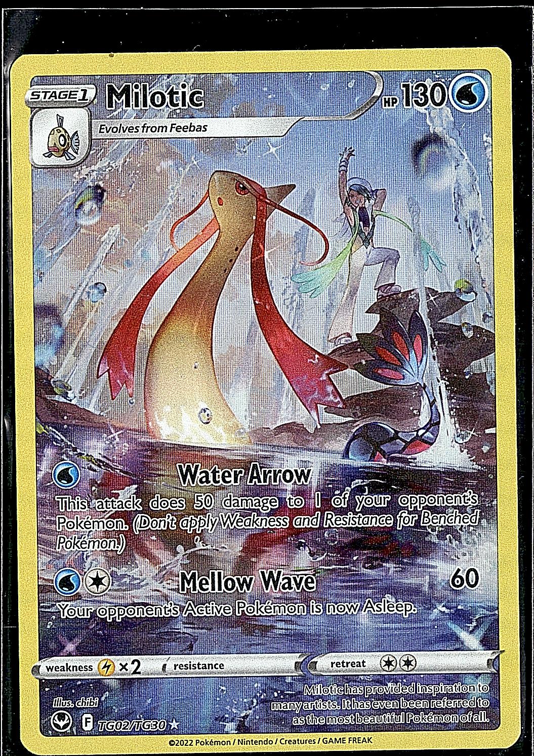 SWSH12: Silver Tempest Trainer Gallery #TG02/TG30 Milotic