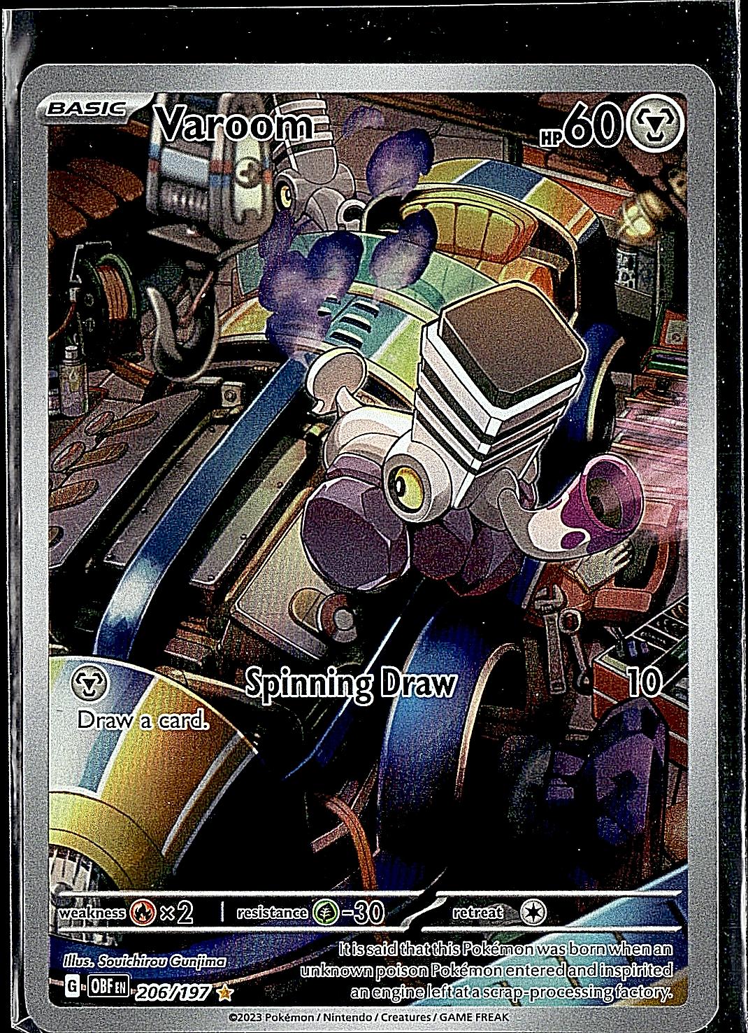 SV03: Obsidian Flames #206/197 Varoom
