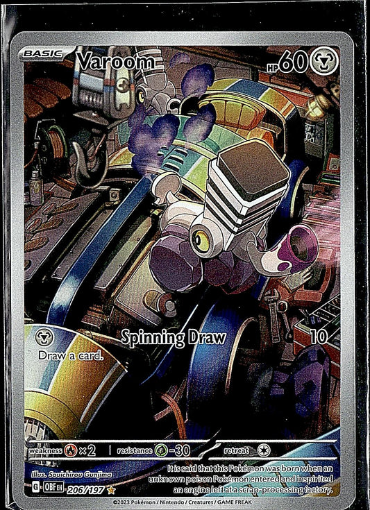 SV03: Obsidian Flames #206/197 Varoom