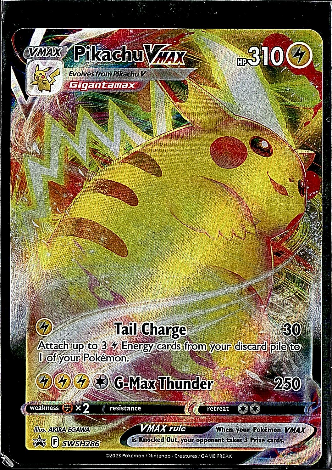 SWSH: Sword & Shield Promo Cards #SWSH286 Pikachu VMAX