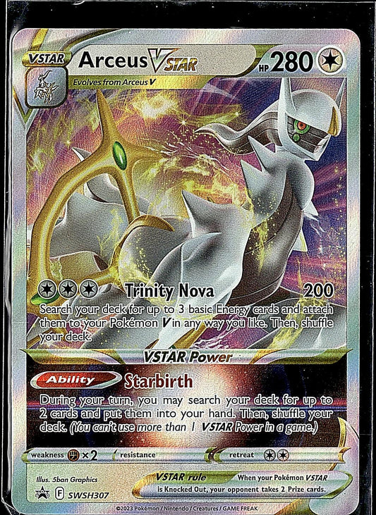 SWSH: Sword & Shield Promo Cards #SWSH307 Arceus VSTAR