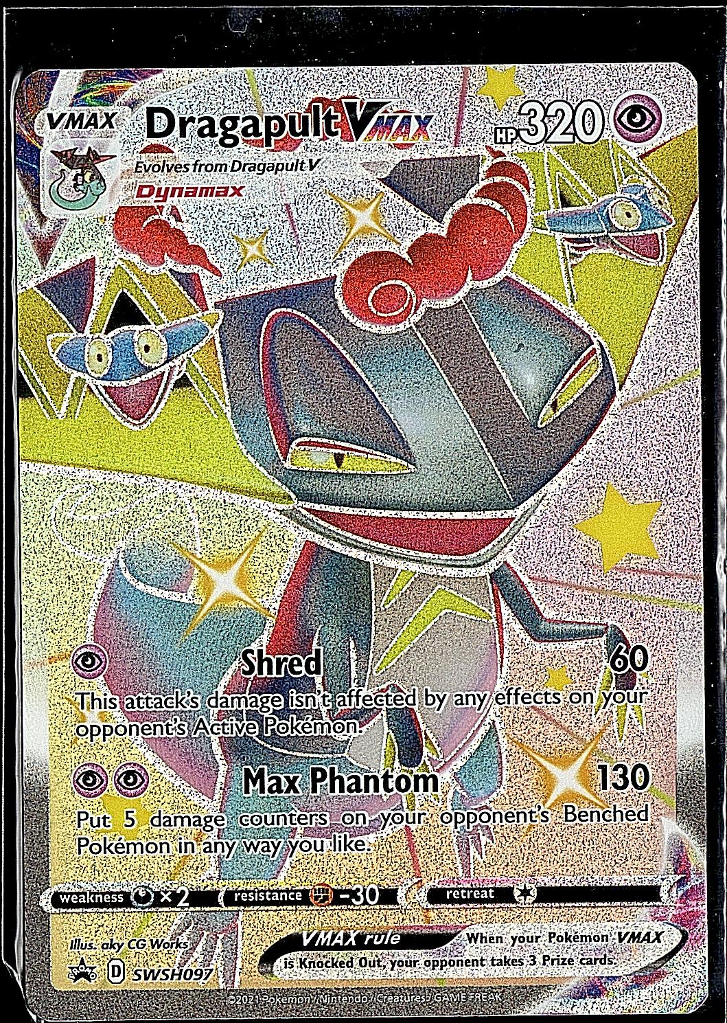 SWSH: Sword & Shield Promo Cards #SWSH097 Dragapult VMAX
