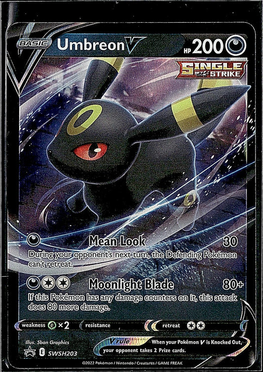 SWSH: Sword & Shield Promo Cards #SWSH203 Umbreon V
