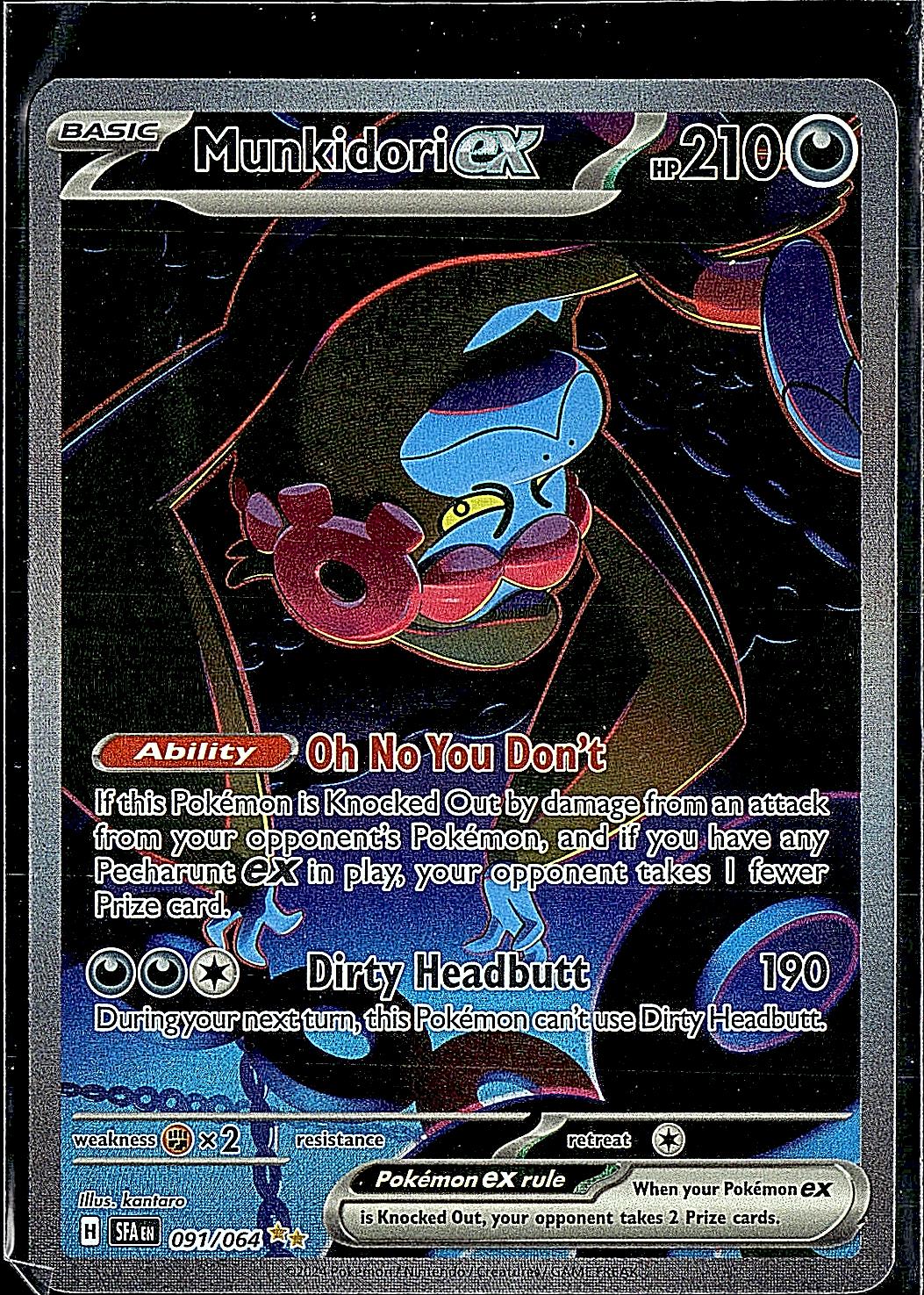 SV: Shrouded Fable #091/064 Munkidori ex
