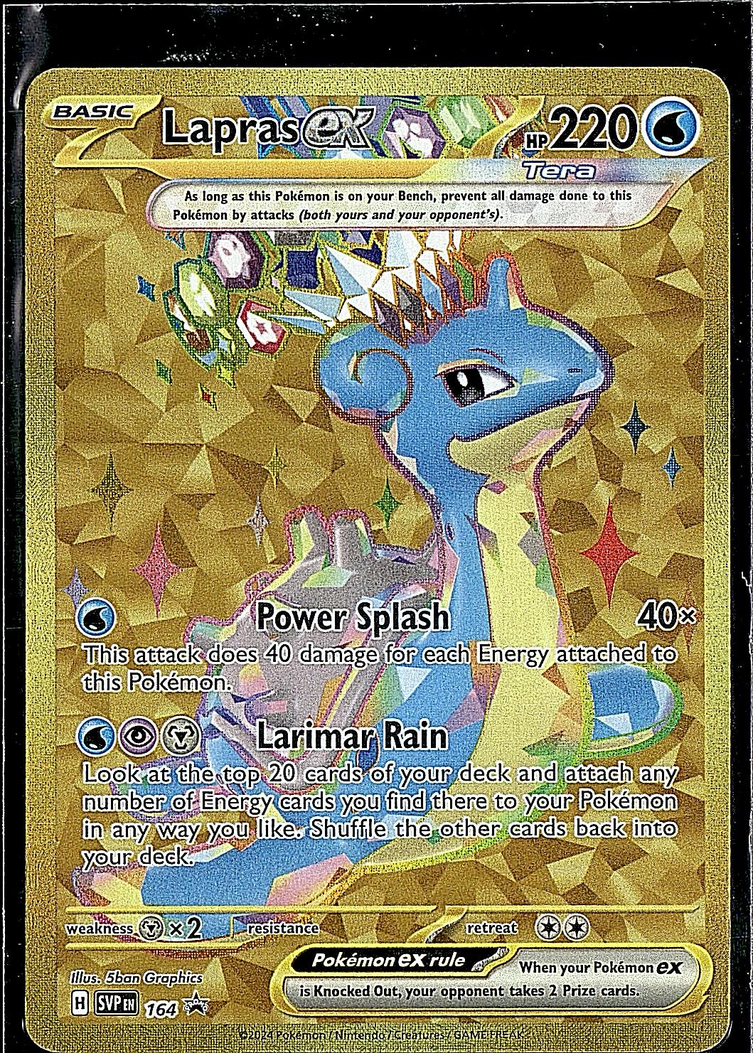 SV: Scarlet & Violet Promo Cards #164 Lapras ex