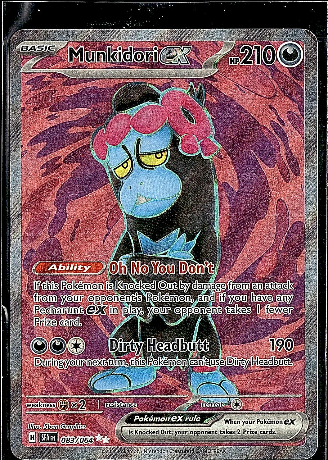 SV: Shrouded Fable #083/064 Munkidori ex