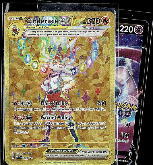 SV: Scarlet & Violet Promo Cards #163 Cinderace ex