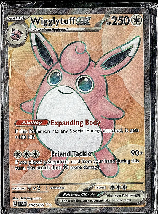 SV: Scarlet & Violet 151 #187/165 Wigglytuff ex