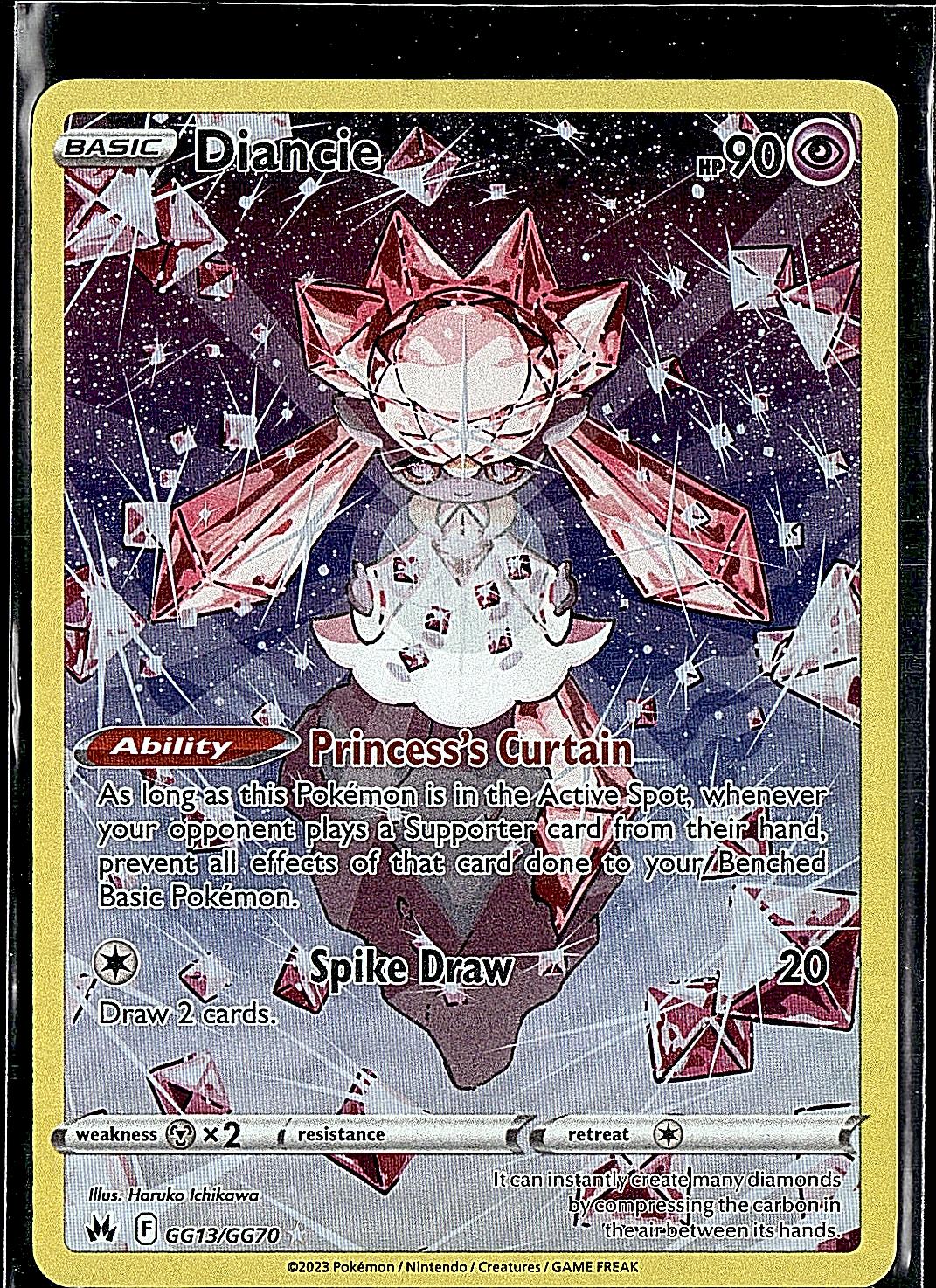 SWSH: Crown Zenith: Galarian Gallery #GG13/GG70 Diancie