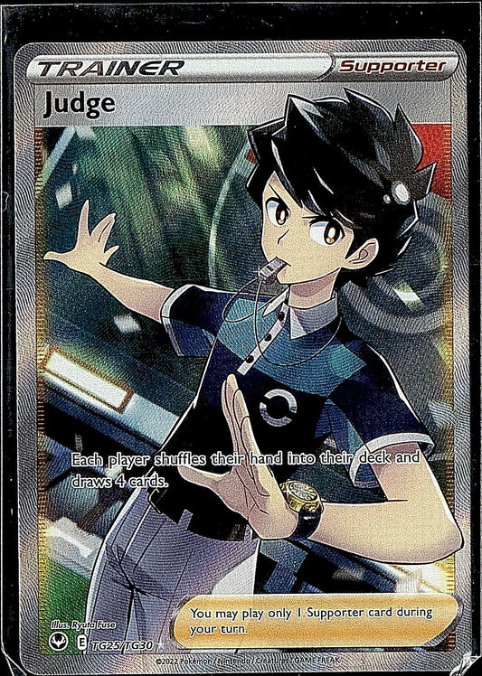 SWSH12: Silver Tempest Trainer Gallery #TG25/TG30 Judge