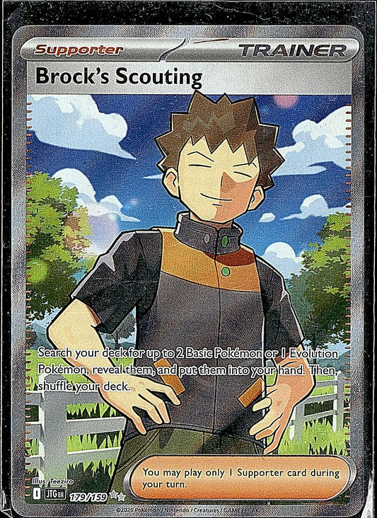 SV09: Journey Together #179/159 Brock's Scouting
