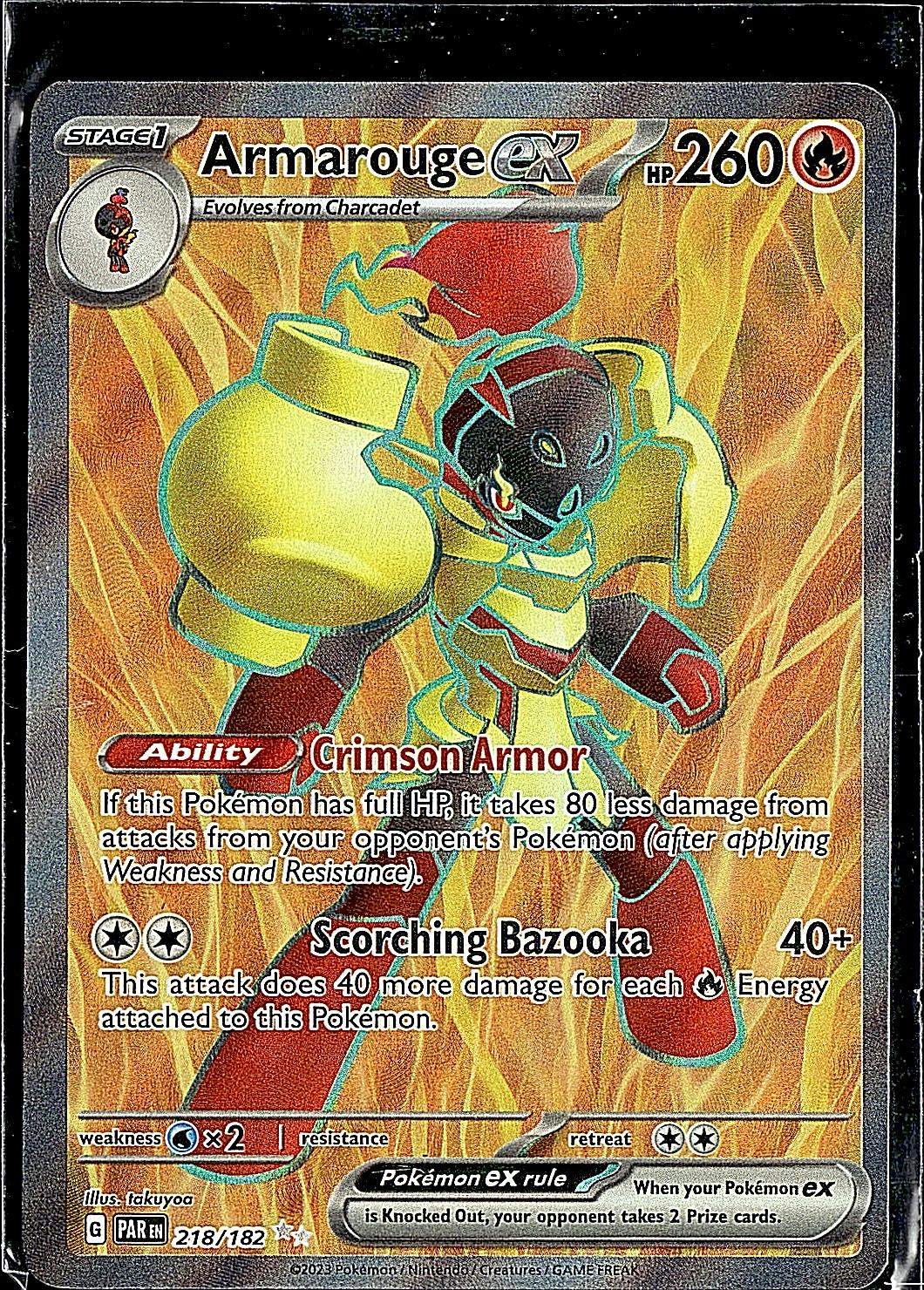 SV04: Paradox Rift #218/182 Armarouge ex