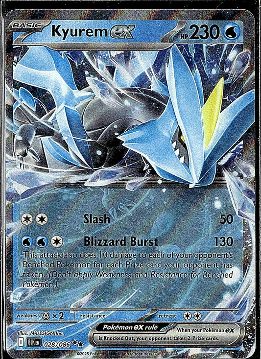 SV: Black Bolt #028/086 Kyurem ex