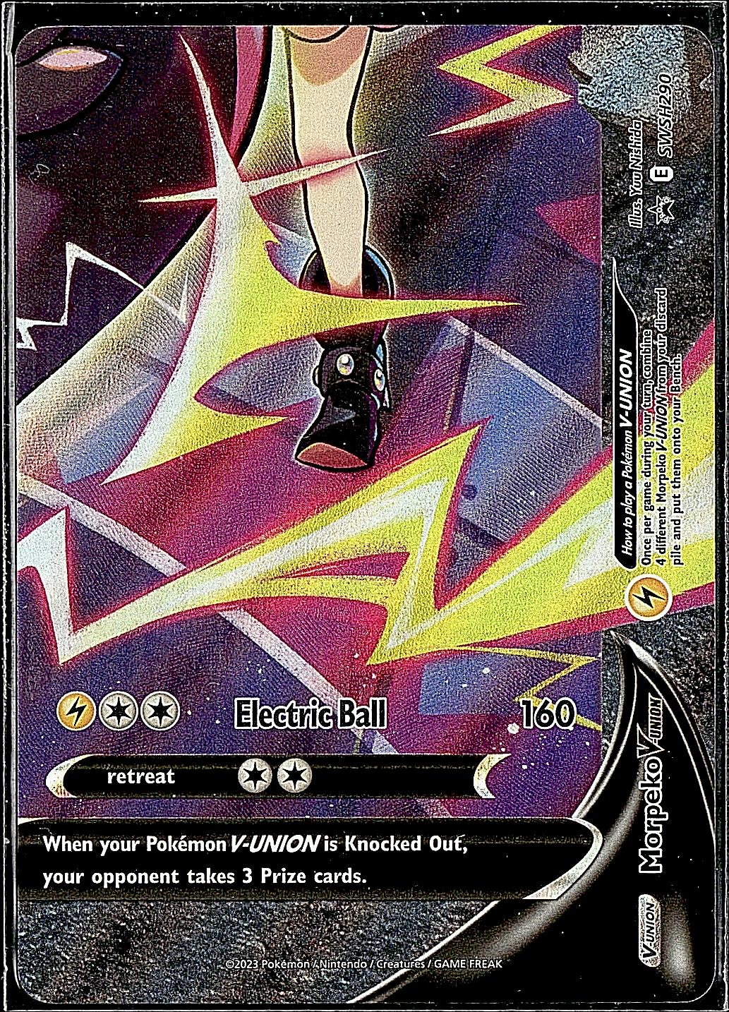 SWSH: Sword & Shield Promo Cards #SWSH290 Morpeko V-Union