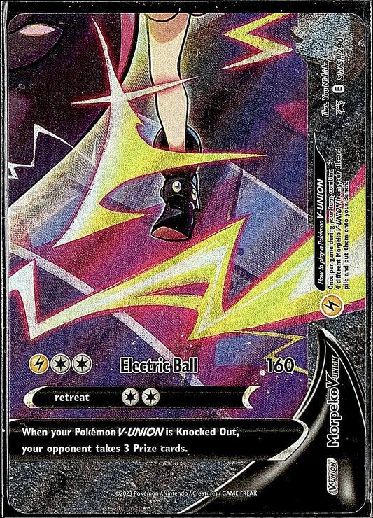 SWSH: Sword & Shield Promo Cards #SWSH290 Morpeko V-Union