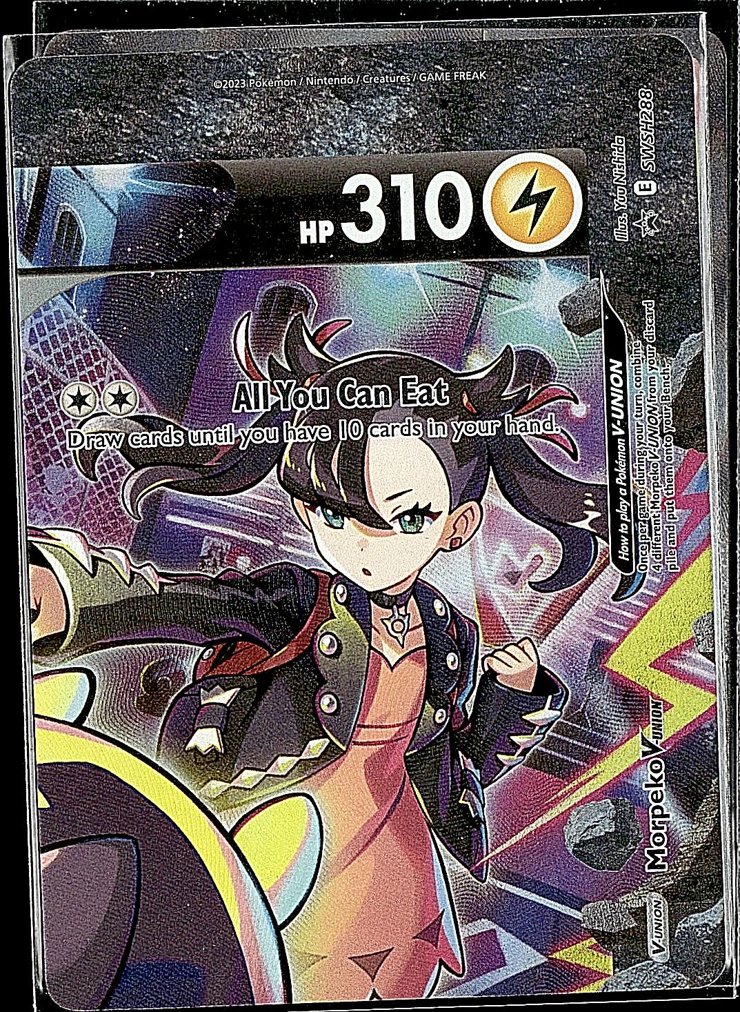 SWSH: Sword & Shield Promo Cards #SWSH288 Morpeko V-Union