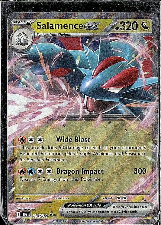 SV09: Journey Together #114/159 Salamence ex
